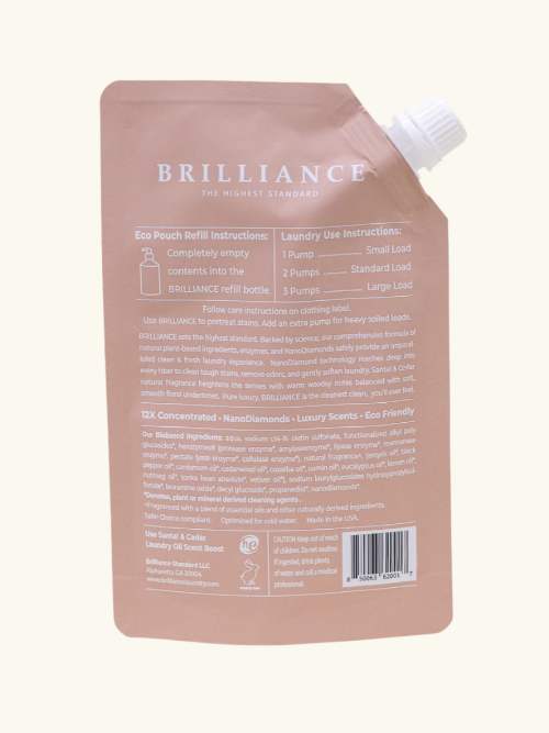 Santal & Cedar Eco Pouch