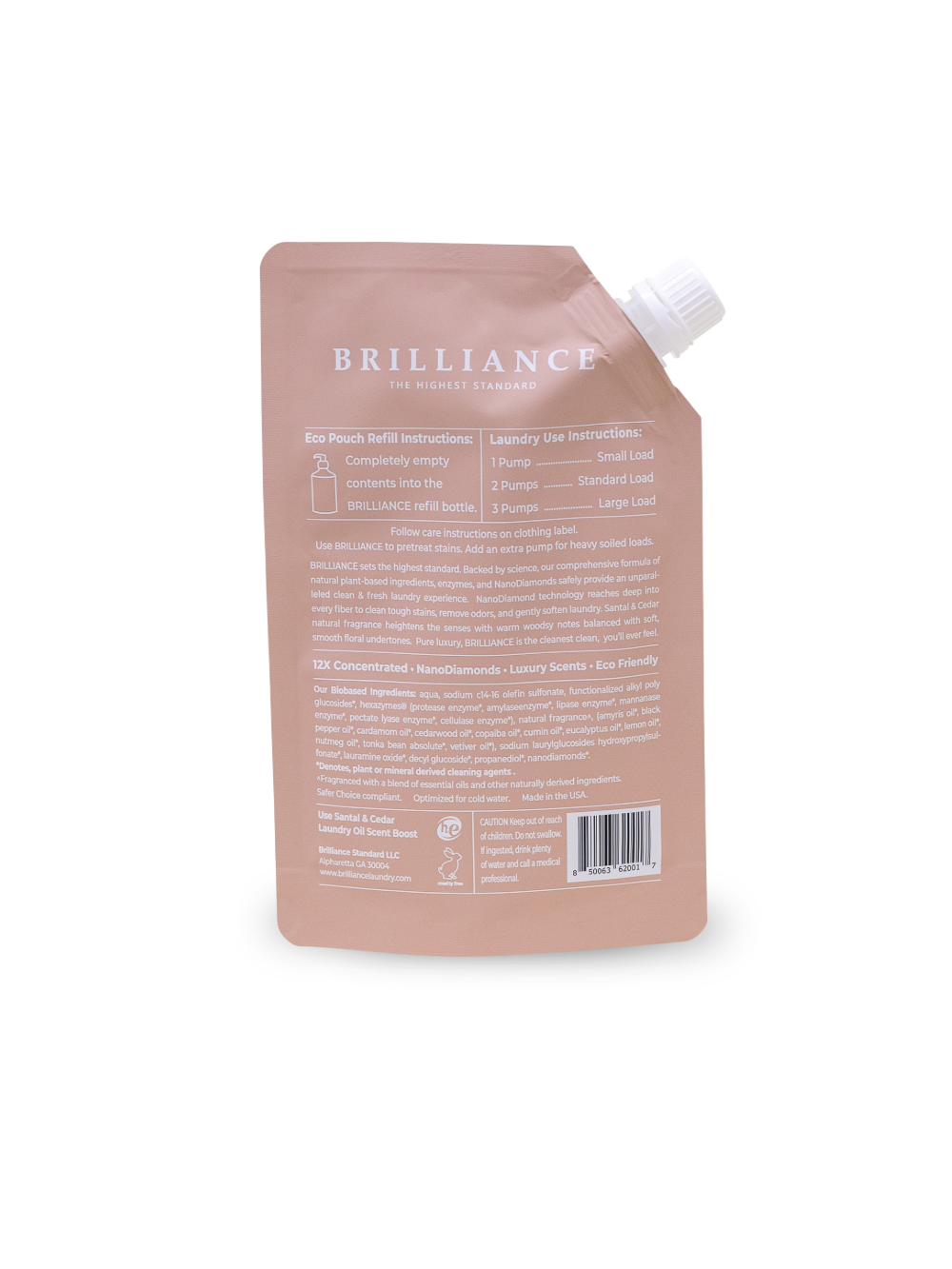 Santal & Cedar Eco Pouch