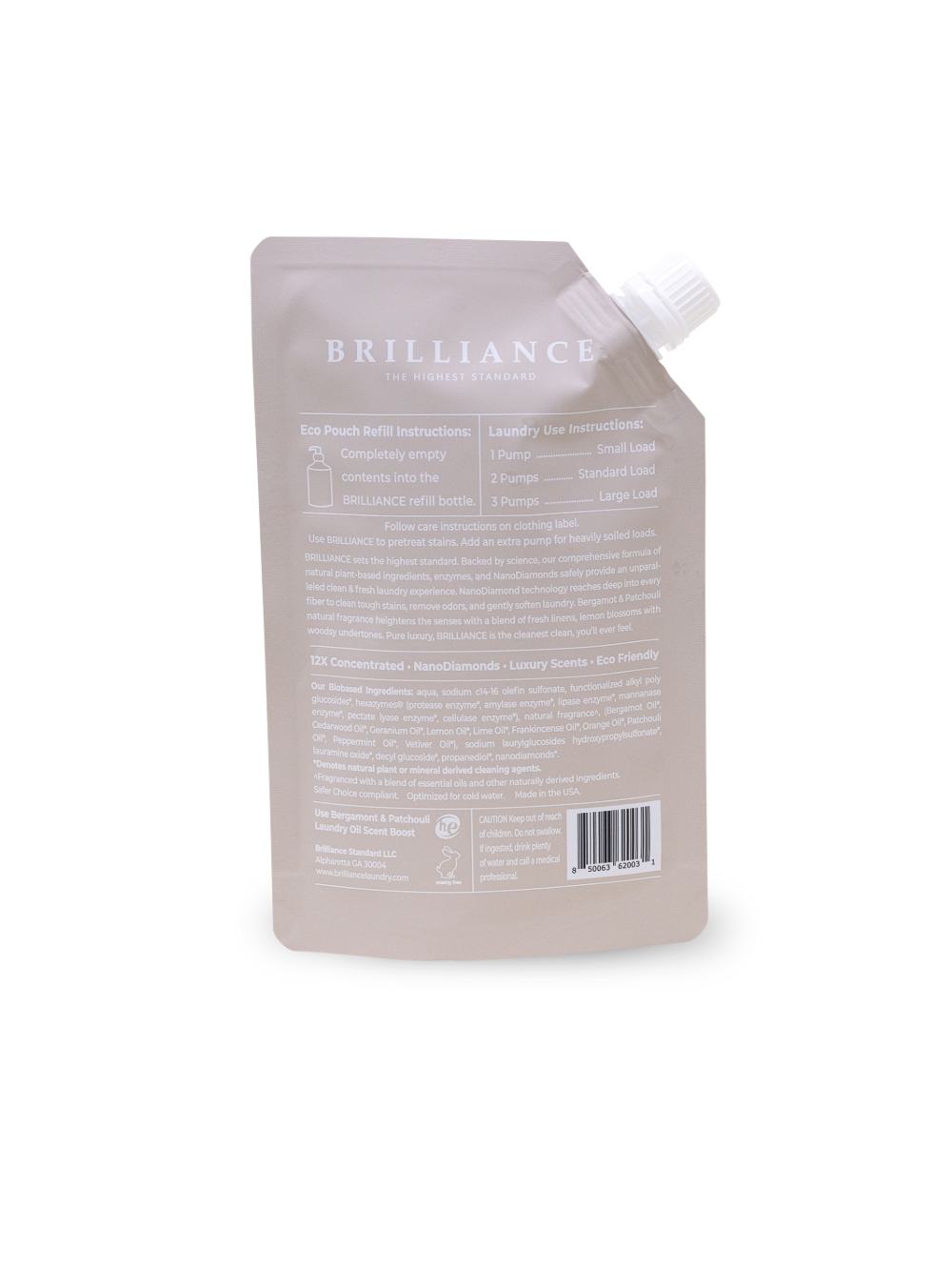 Bergamot & Patchouli Eco Pouch